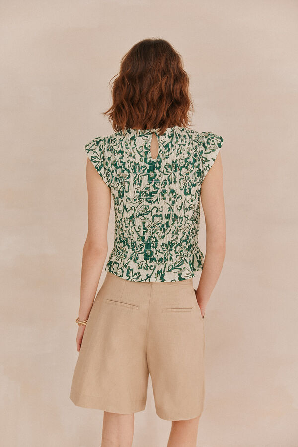 Hoss Intropia Marjorie. Top estampado Multicolorido