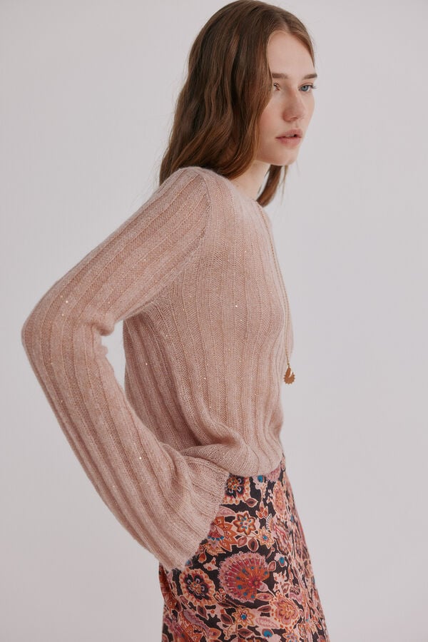 Hoss Intropia Neus. Jersey cuello redondeado Rosa