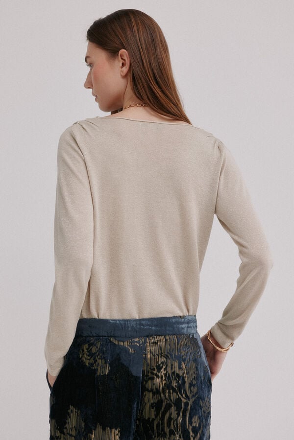 Hoss Intropia Isolina. Jersey de l&uacute;rex Beige