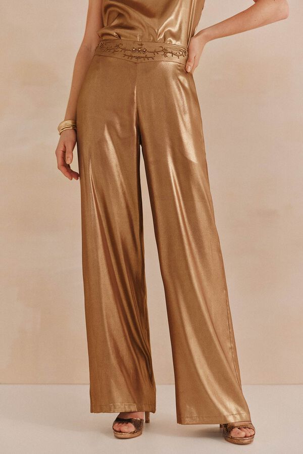 Hoss Intropia Polina. Calças de festa Ecru