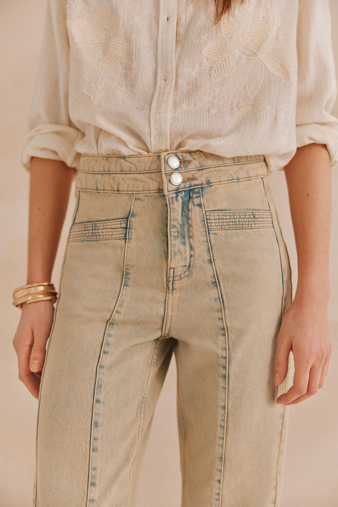 Hoss Intropia Pianna. Jeans cinturilla