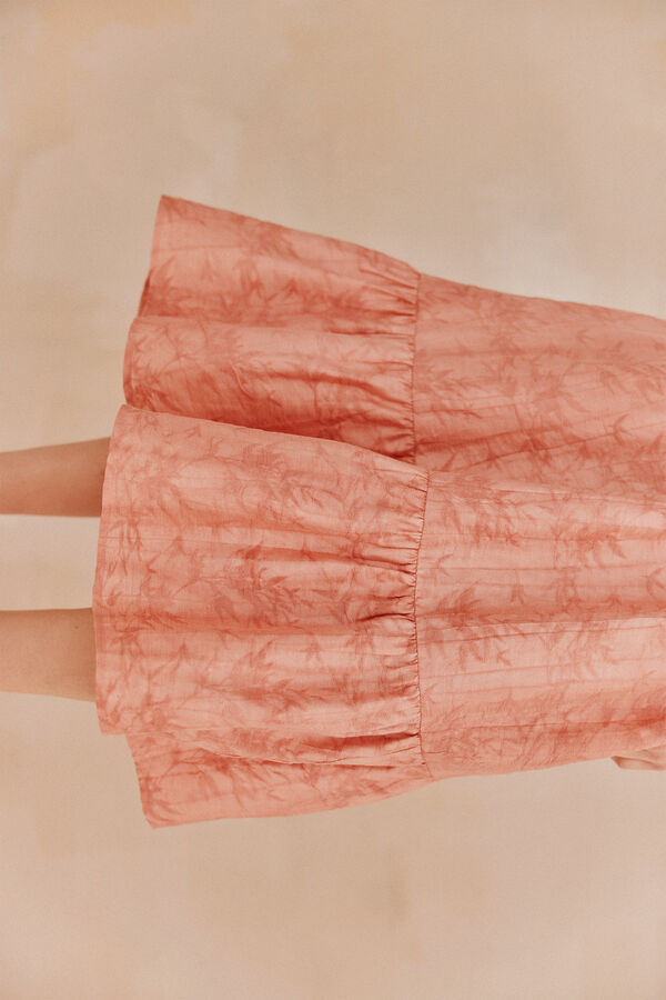 Hoss Intropia &Aacute;ngela. Vestido jaquard Rosa