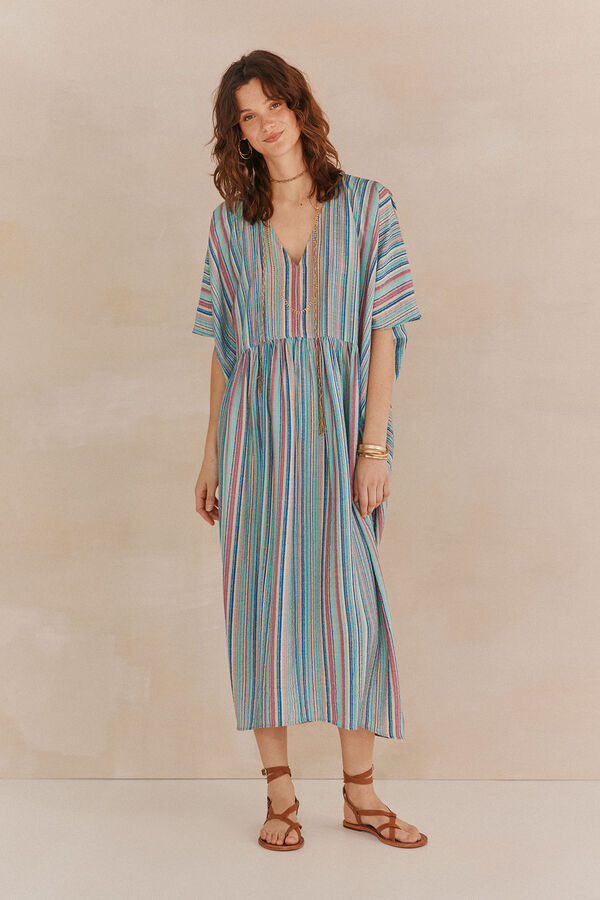 Hoss Intropia Lina. Vestido estampado. Multicolor