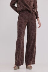 Hoss Intropia Palma. Pantalones jacquard Marron