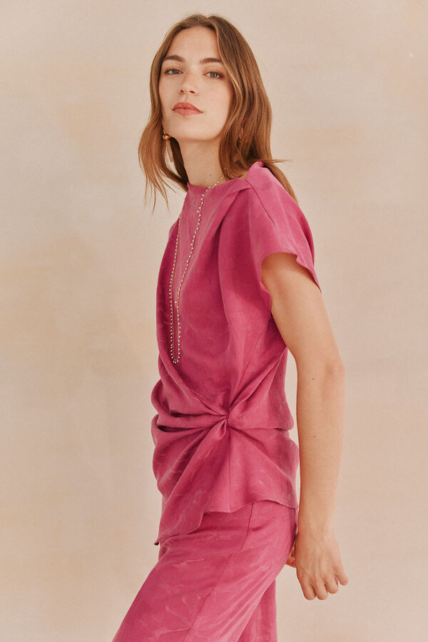 Hoss Intropia Candela. Blusa Jacquard Subiu