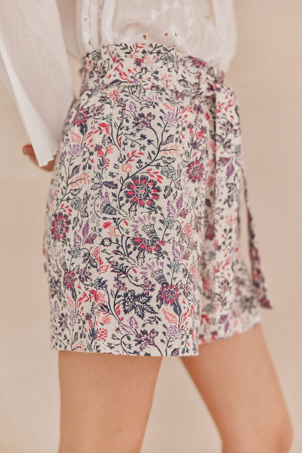 Hoss Intropia Bermuda estampada Multicolor