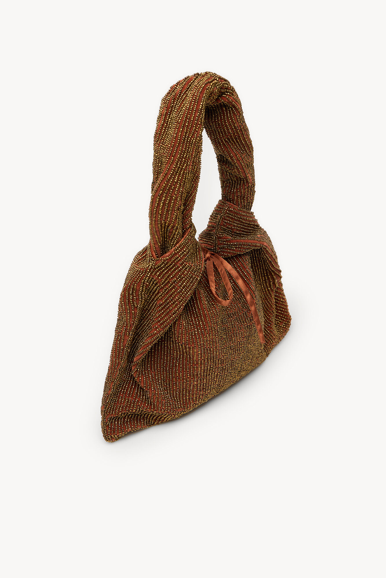 Hoss Intropia Nora. Bolso de terciopelo abalorios