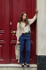 Hoss Intropia Benedetta. Vaqueros rectos Azul marino