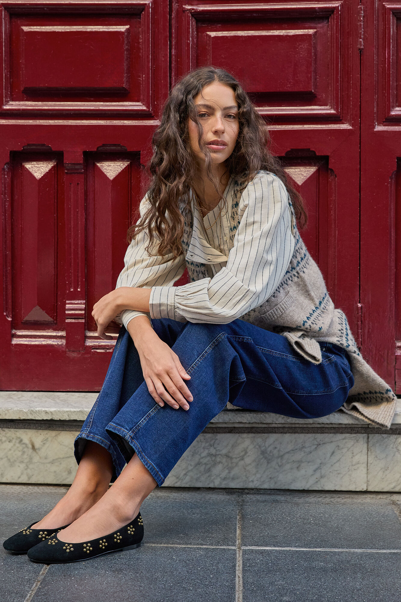 Hoss Intropia Benedetta. Vaqueros rectos