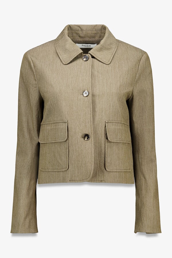 Hoss Intropia Elo&iuml;se. Chaqueta casual Kaki