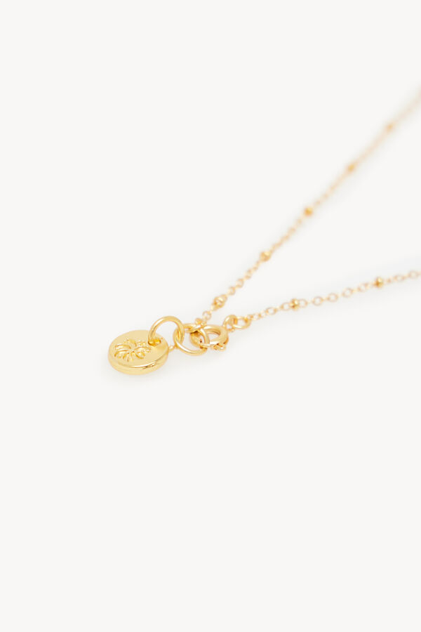 Hoss Intropia Molly. Colgante piedras Dorado