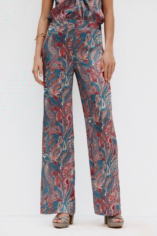 Hoss Intropia Paloma. Pantalones estampados Multicolor