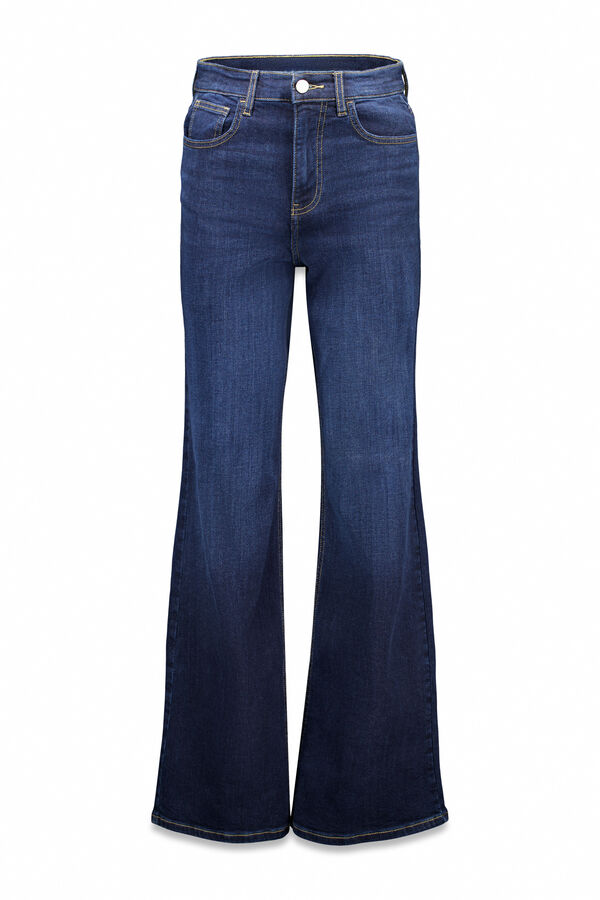 Hoss Intropia Benedetta. Vaqueros rectos Azul marino