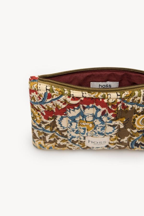 Hoss Intropia Laura. Carteira estampada acolchoada Multicolorido
