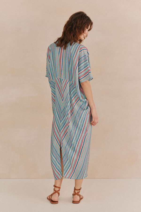 Hoss Intropia Lina. Vestido estampado. Multicolor