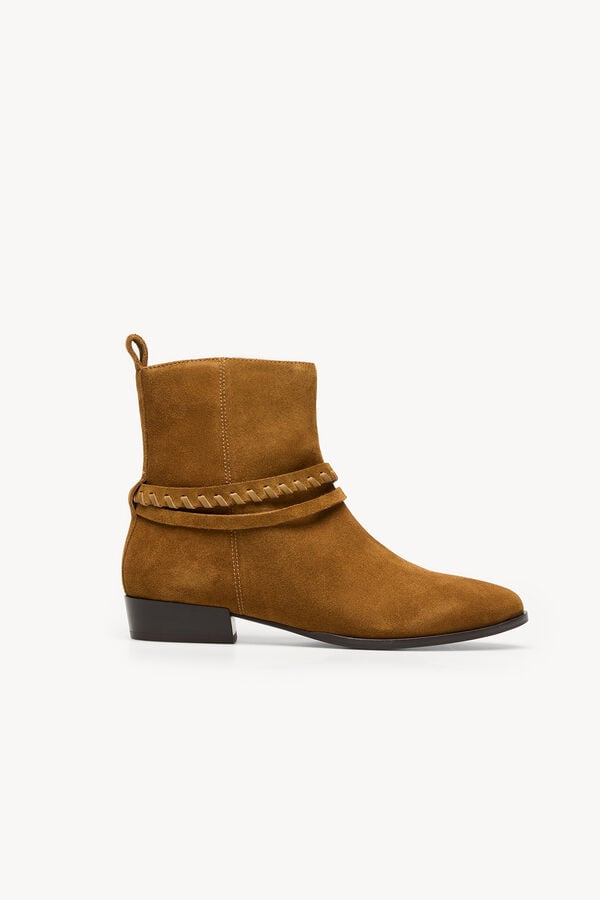 Hoss Intropia Liz. Bot&iacute;n serraje Beige