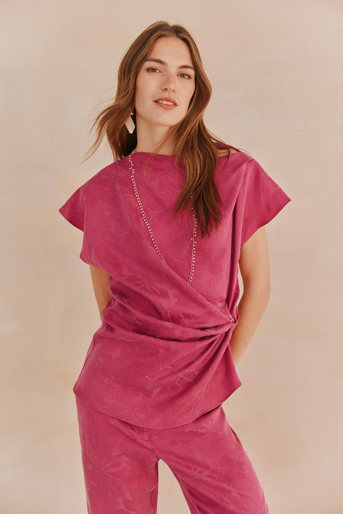 Hoss Intropia Candela. Top Jaquard