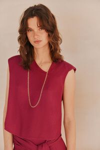 Hoss Intropia Gabriela Top satinado