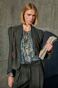 Hoss Intropia Estela. Blazer a rayas