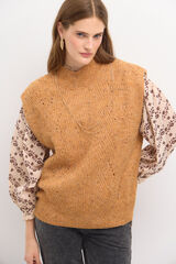 Hoss Intropia Tayra. Chaleco oversize Beige
