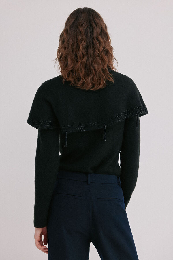 Hoss Intropia Izar. Jersey con capa Negro