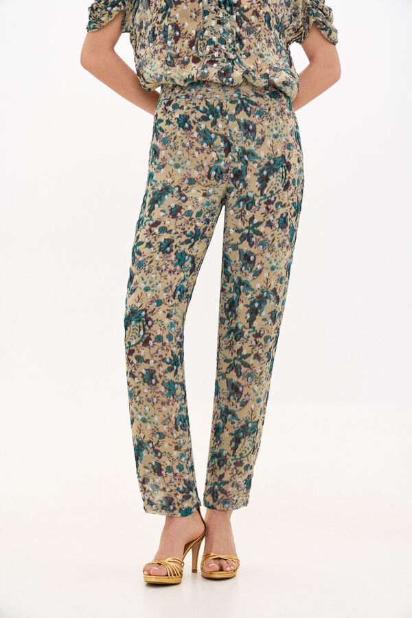 Hoss Intropia Piper. Calças em jacquard estampadas Multicolorido