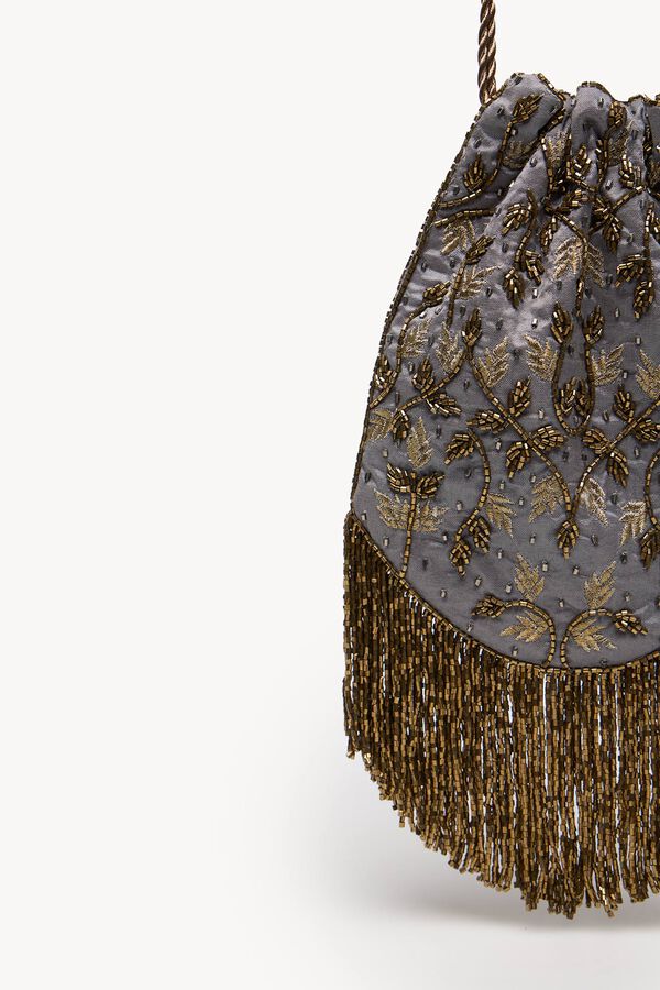 Hoss Intropia Madelyn. Mala bordada Castanho