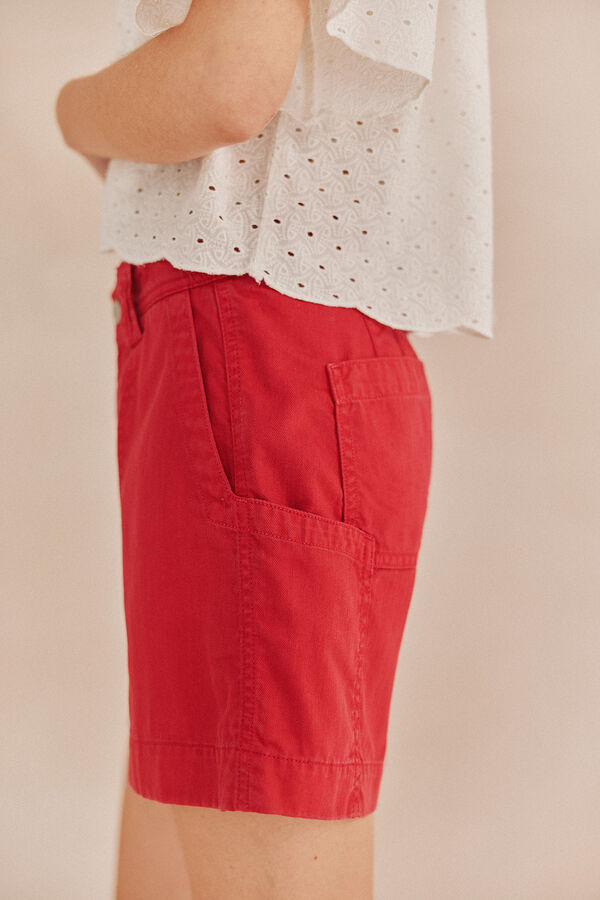 Hoss Intropia Pai. Bermudas Flowy Subiu