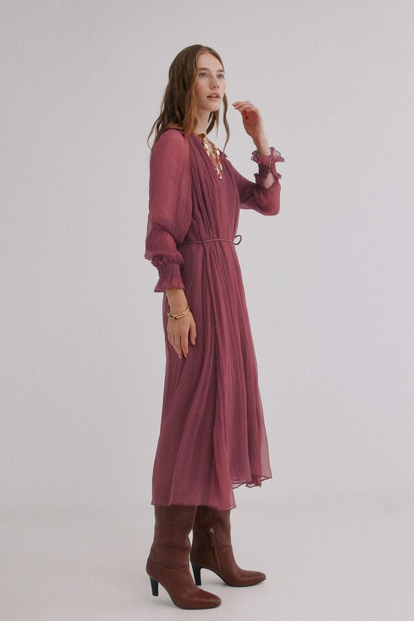 Hoss Intropia Alejandra. Vestido esvoa&ccedil;ante Subiu