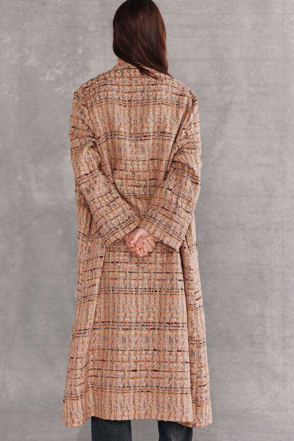 Hoss Intropia Analia. Abrigo largo fantasía Multicolor