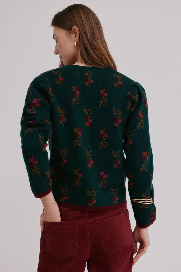 Hoss Intropia Itzel. C&aacute;rdigan jacquard Multicolor