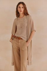 Hoss Intropia Sofía. Quimono Kurex Ecru