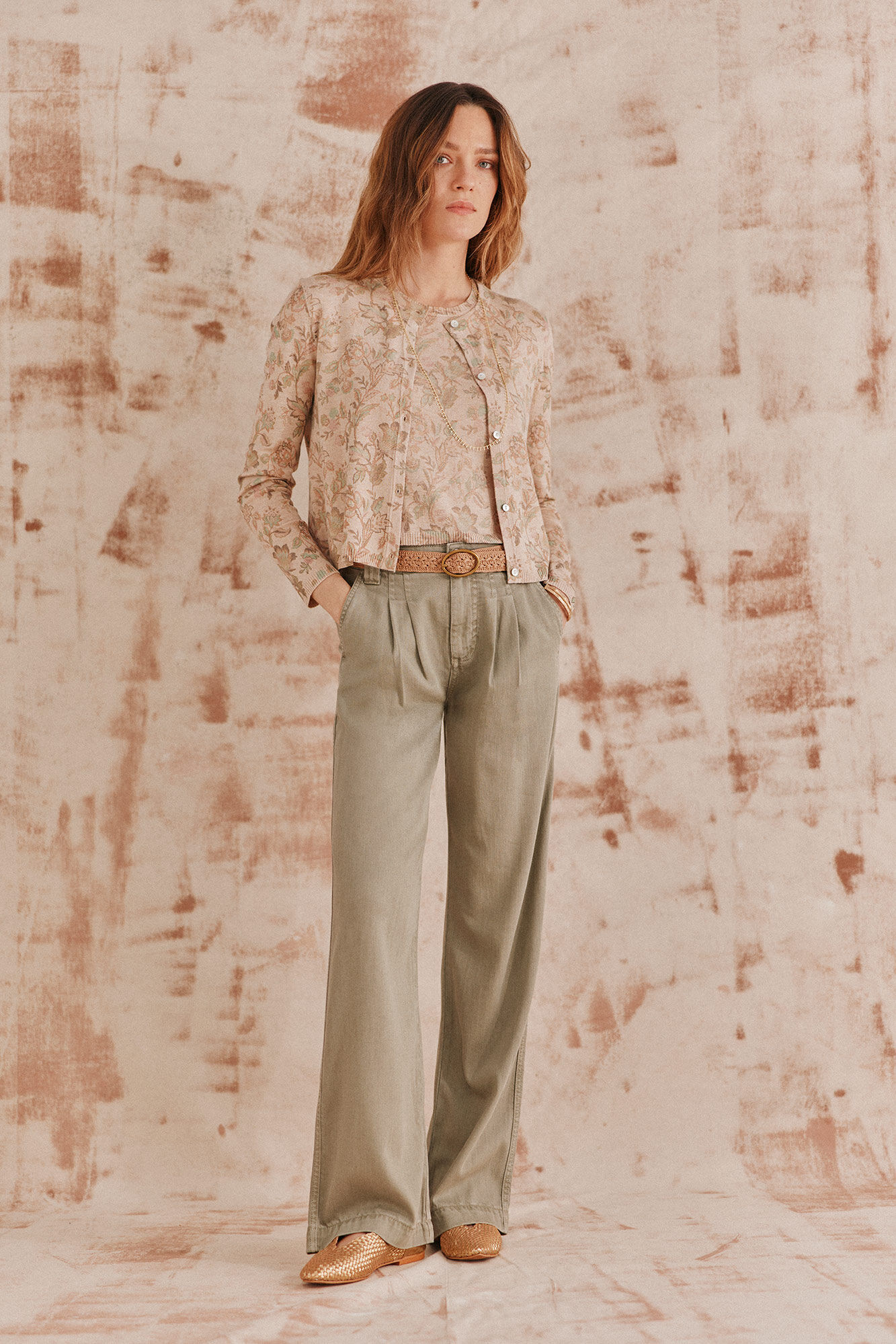 Hoss Intropia Pandme. Pantalones tencel