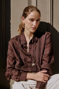 Hoss Intropia Greta. Blusa bordada