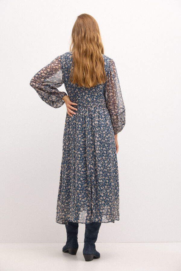 Hoss Intropia Rosalia. Vestido de diario. Azul