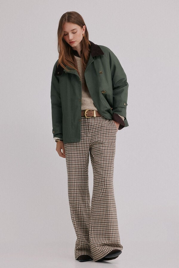 Hoss Intropia Dara. Deportiva cruzada Kaki