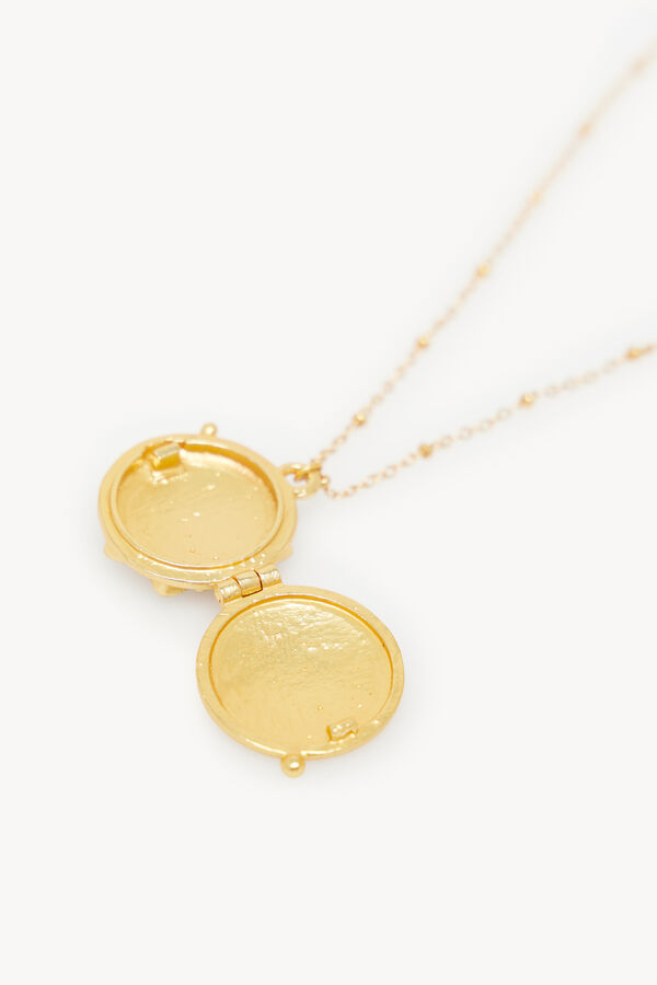 Hoss Intropia Molly. Colgante piedras Dorado