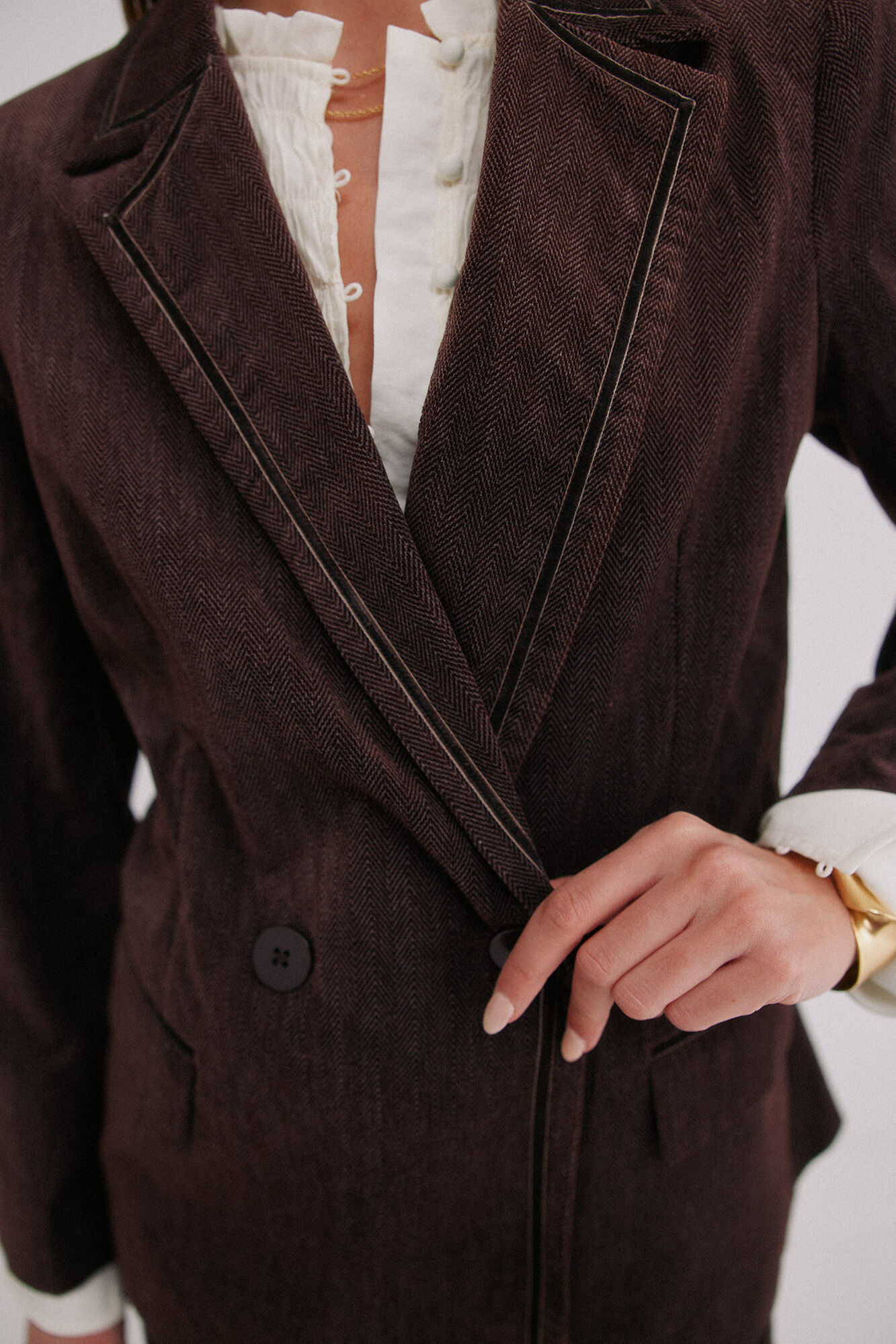 Hoss Intropia Esther. Blazer de pana