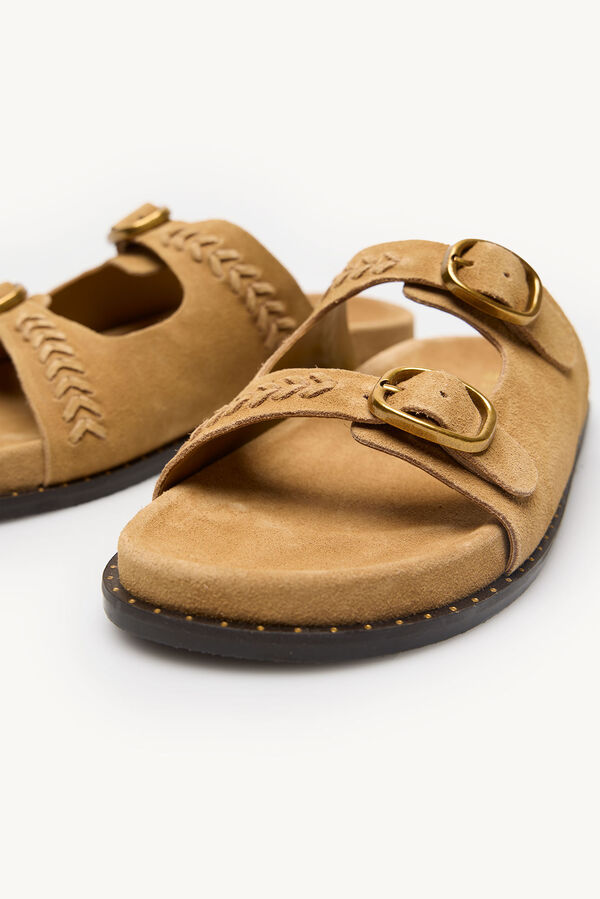 Hoss Intropia Maisa. Sandalias de serraje Arena