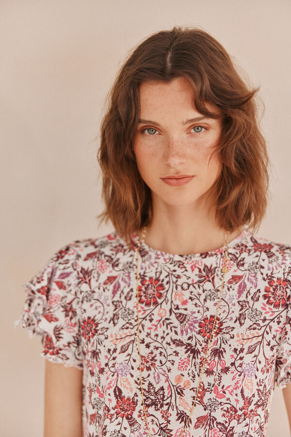 Hoss Intropia Marian. Camiseta estampada Multicolor