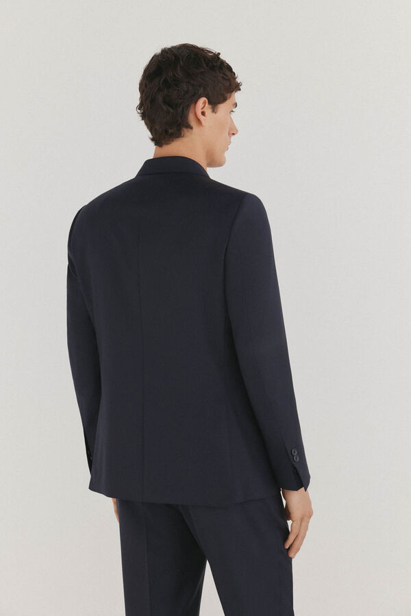 Pedro del Hierro Blazer azul-marinho slim fit Azul