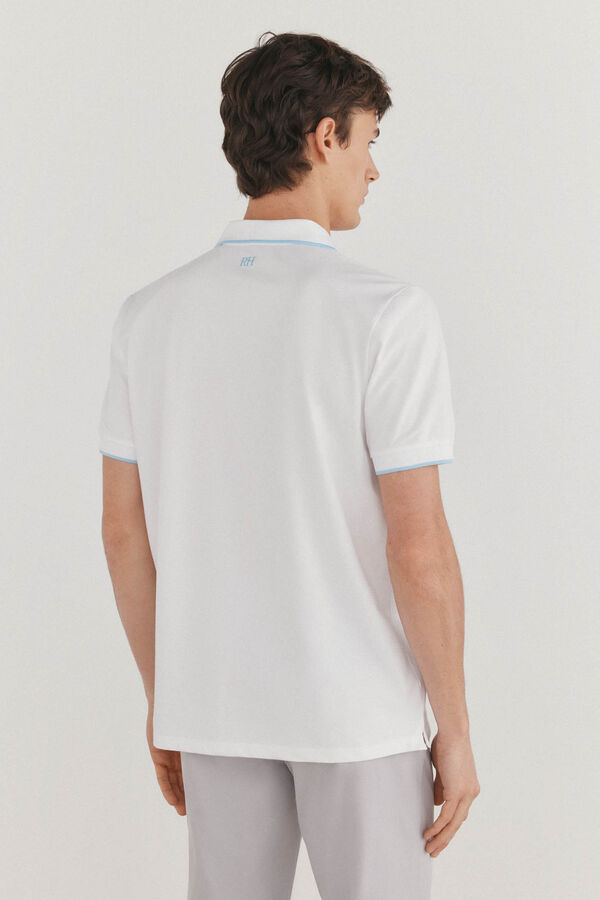 Pedro del Hierro Polo liso golf Blanco