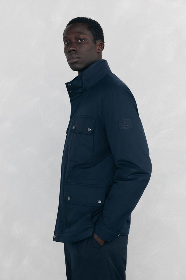Pedro del Hierro Chaqueta 4 bolsillos Azul