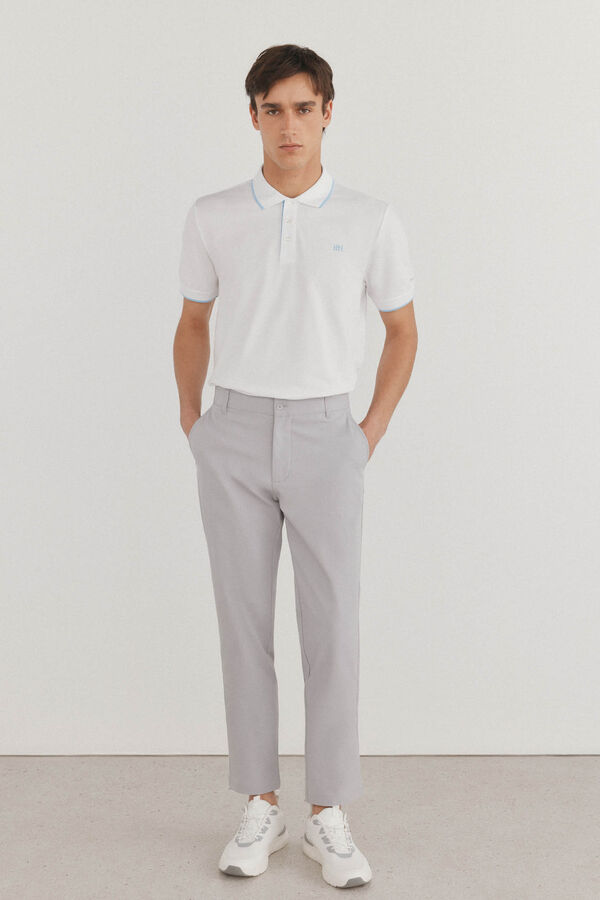 Pedro del Hierro Polo liso golf Blanco