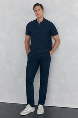 Pedro del Hierro Cal&ccedil;a cal&ccedil;as chino com estampa slim fit Azul