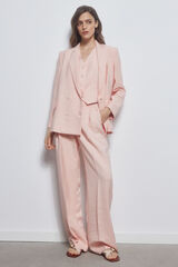 Pedro del Hierro Pantal&oacute;n traje pinza Rosa