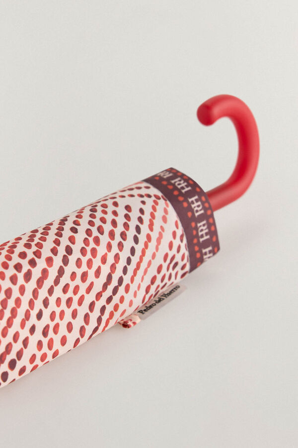 Pedro del Hierro Paraguas estampado de lunares Varios