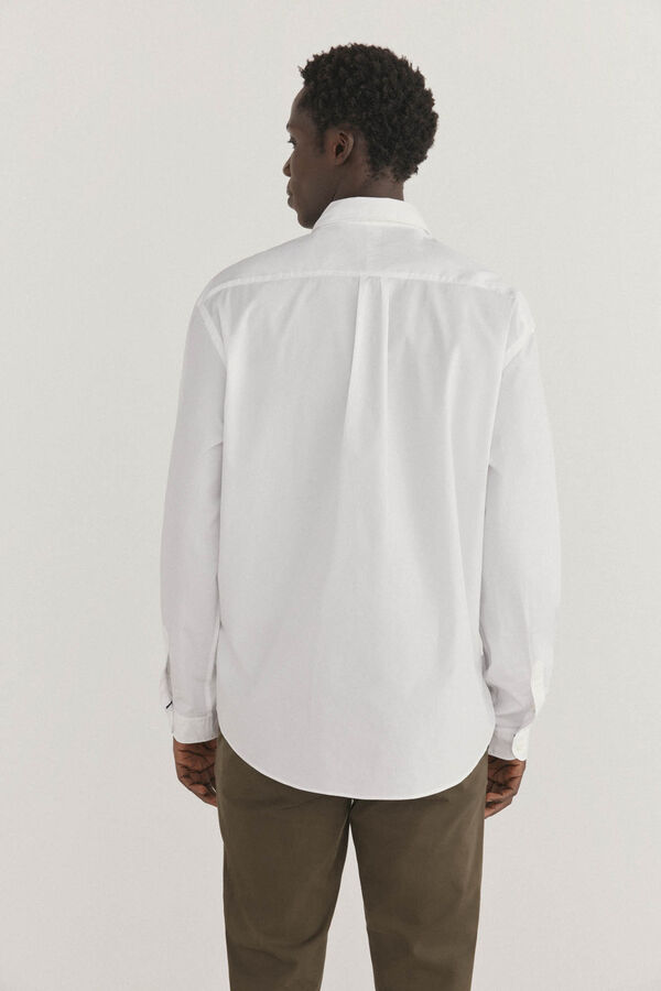 Pedro del Hierro Camisa branca lisa Branco