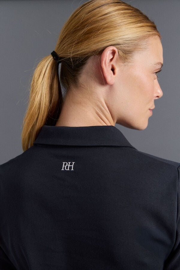 Pedro del Hierro Polo t&eacute;cnico contrastes golf Azul