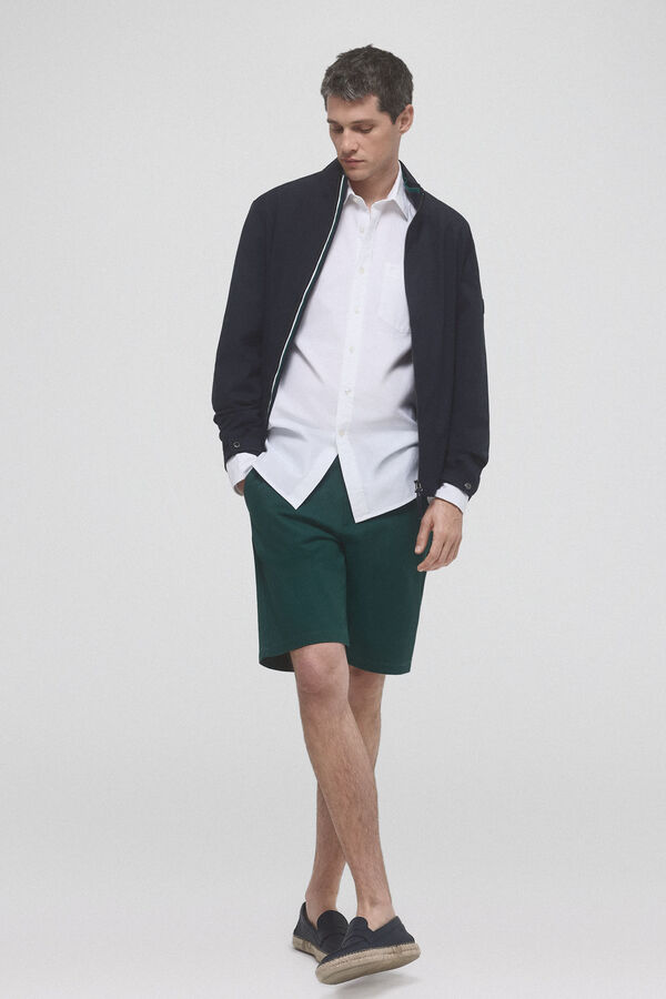 Pedro del Hierro Cal&ccedil;as bermuda chino premium flex  Verde